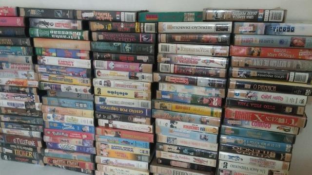 Lote coleção fitas VHS !, 100 unidades !, varios generos !