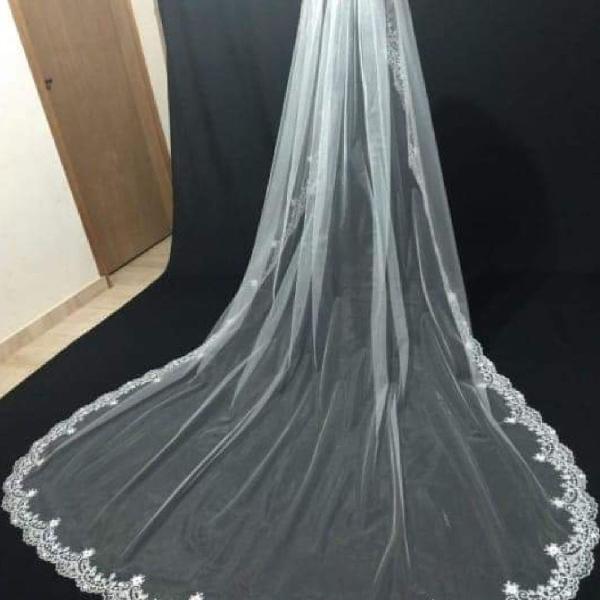 Mantila de noiva 3 metros