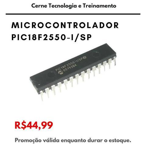 Microcontrolador PIC18F2550-I/SP - DIP - 28 Pinos |