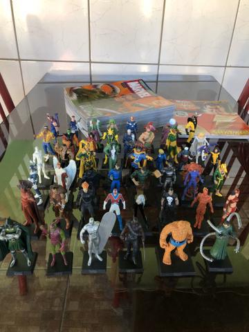 Miniaturas Marvel e DC