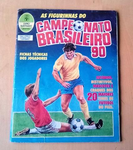 Raridade - Álbum Figurinhas - Campeonato Brasileiro 90 -