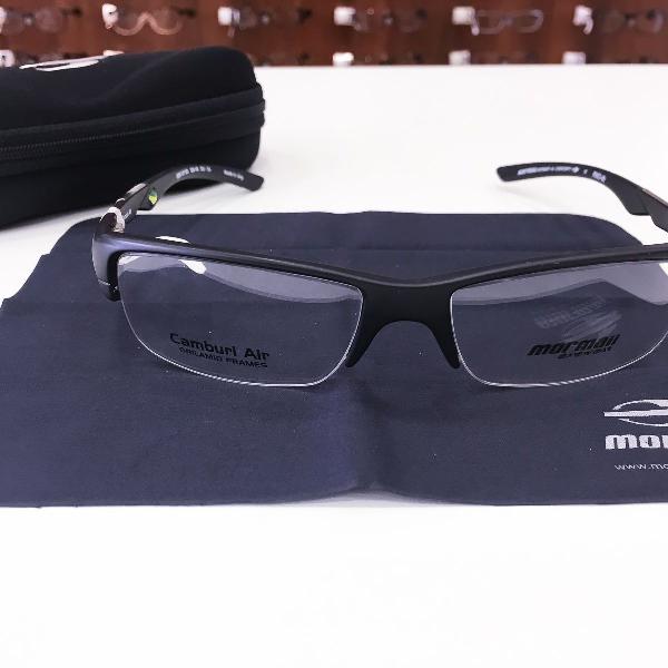 armação óculos mormaii 1235 117 acetato preto masculino