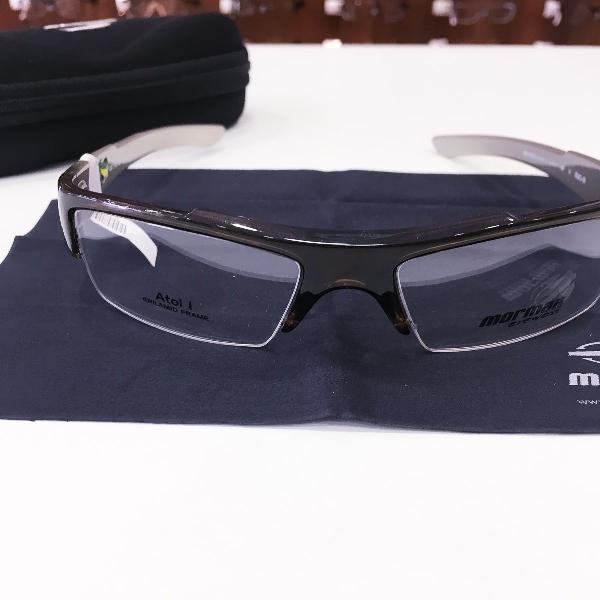 armação óculos mormaii 1267 729 acetato marrom masculino