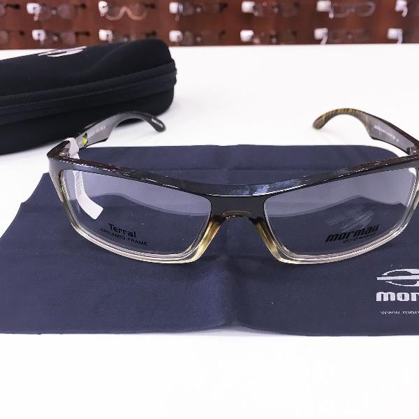 armação óculos mormaii 1400 182 acetato marrom masculino