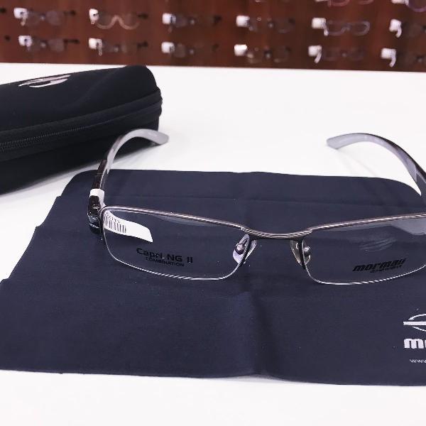 armação óculos mormaii 1601 191 metal preto masculino