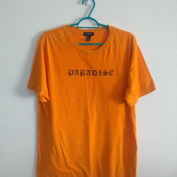 camisa forever21 paradise laranja