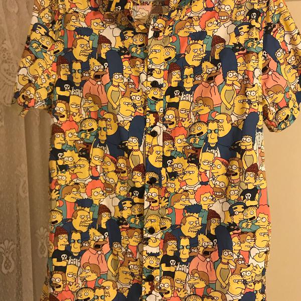 camisa os simpsons