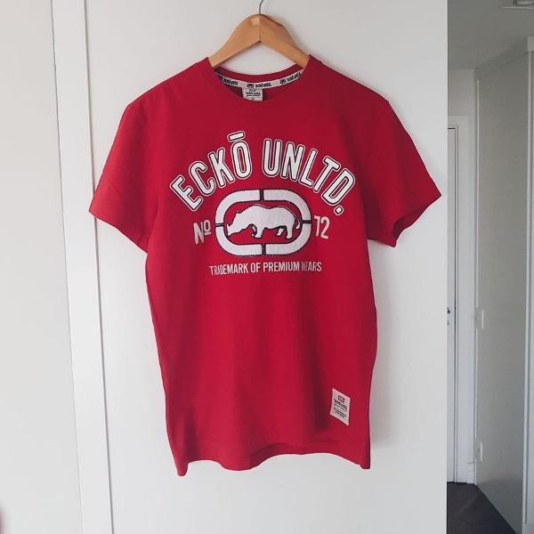 camiseta ecko vermelha
