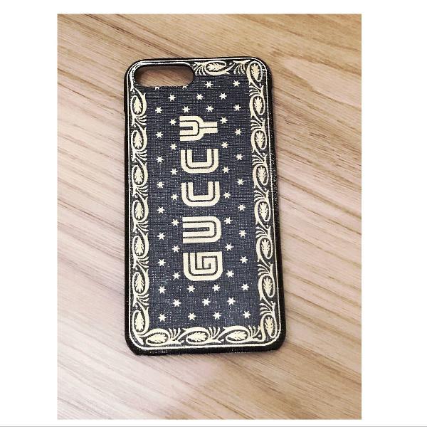 capa para celular iphone 7 ou 8 plus gucci