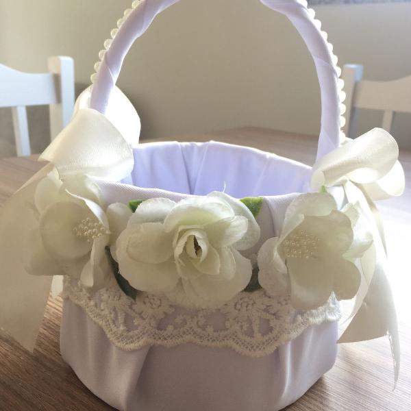 cesta para florista casamento