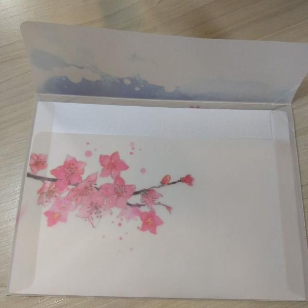 envelopes cerejeiras (sakura) para casamento