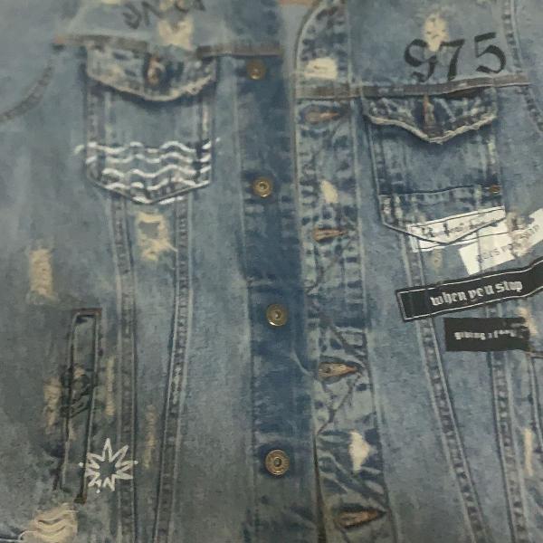 jaqueta jeans zara