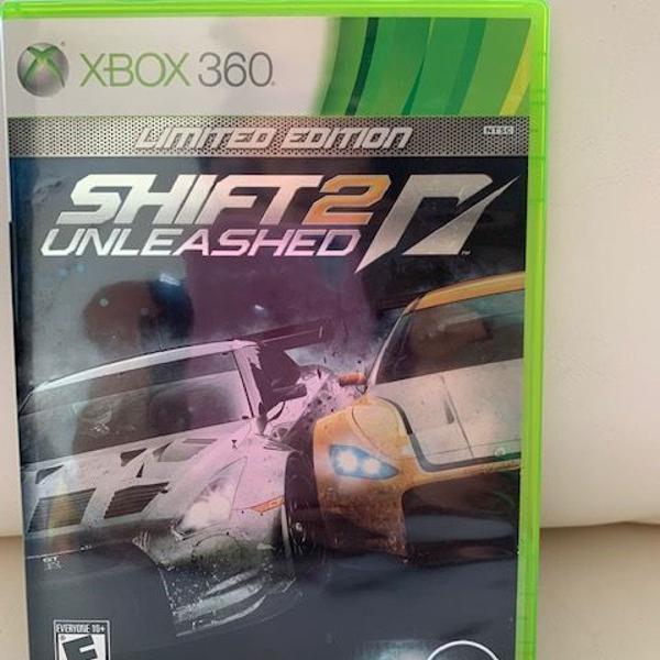 jogo need for speed shift 2 unleashed - xbox 360