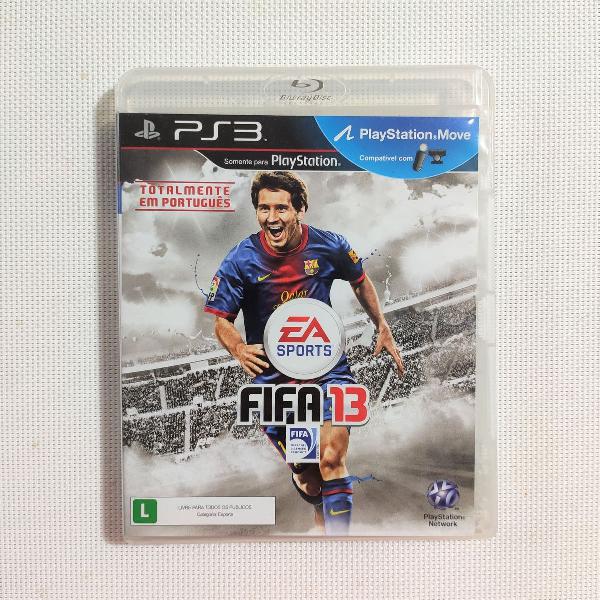 jogo play 3 'fifa 13'