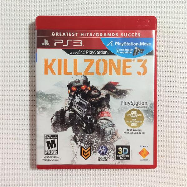 jogo play 3 'killzone 3'