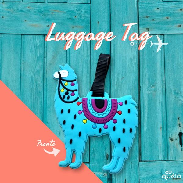 luggage tag - lhama