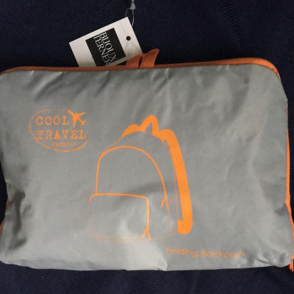 mochila dobrável para viagem