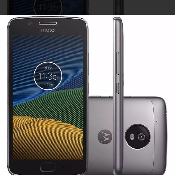 moto G5, 32 g cor cinza.