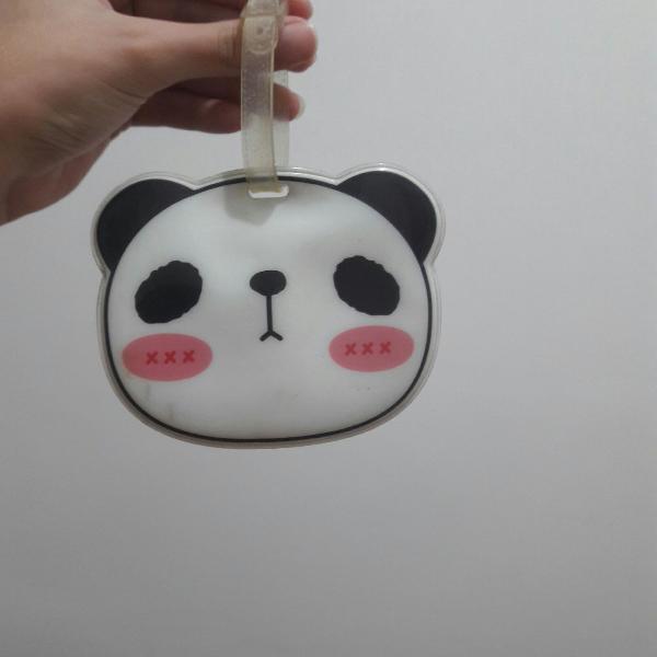 tag de panda para mala