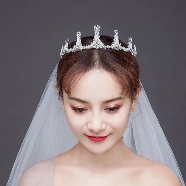 tiara coroa porta coque15 anos strass noiva casamento brilho