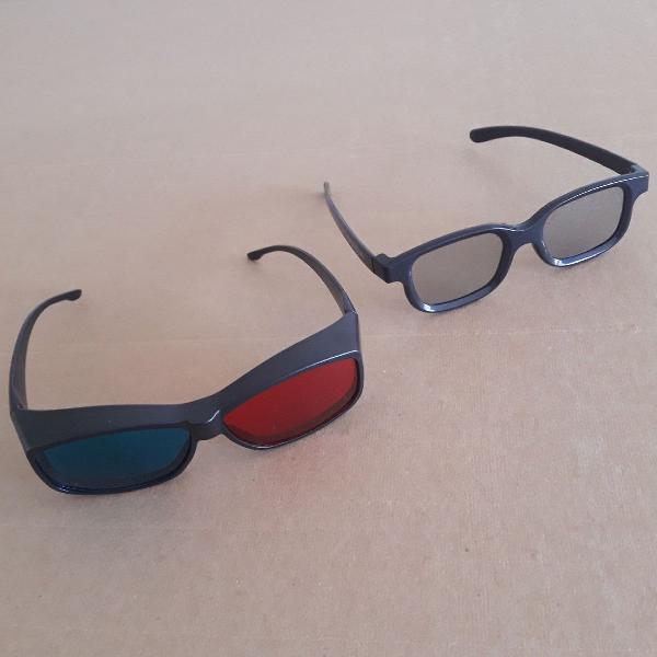 2 Super Óculos 3D