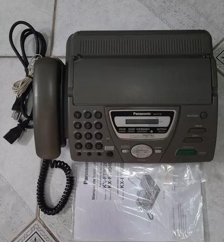 Aparelho Fax Panasonic Kx Ft 78 (com Secretaria Eletrônica)