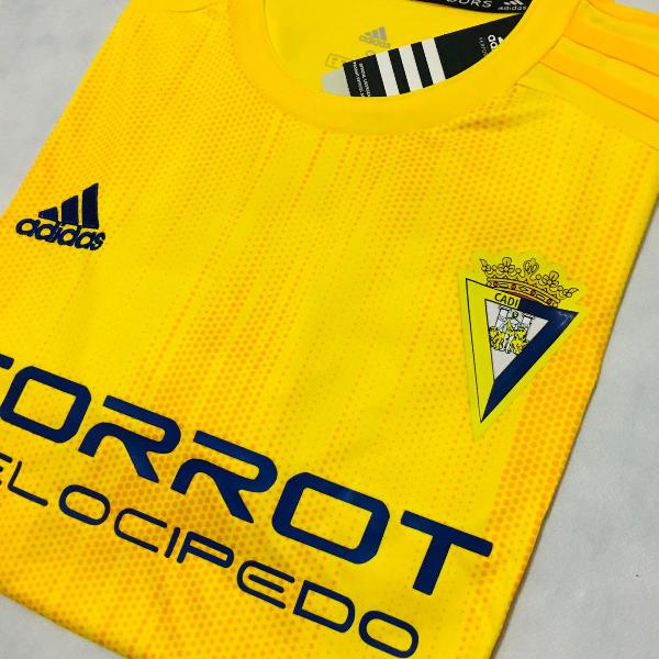 Camisa Cadiz 2019/20 Home (Tam P) PRONTA ENTREGA