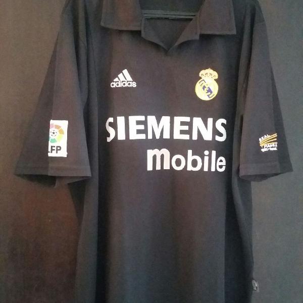 Camisa de futebol Real Madrid Preta