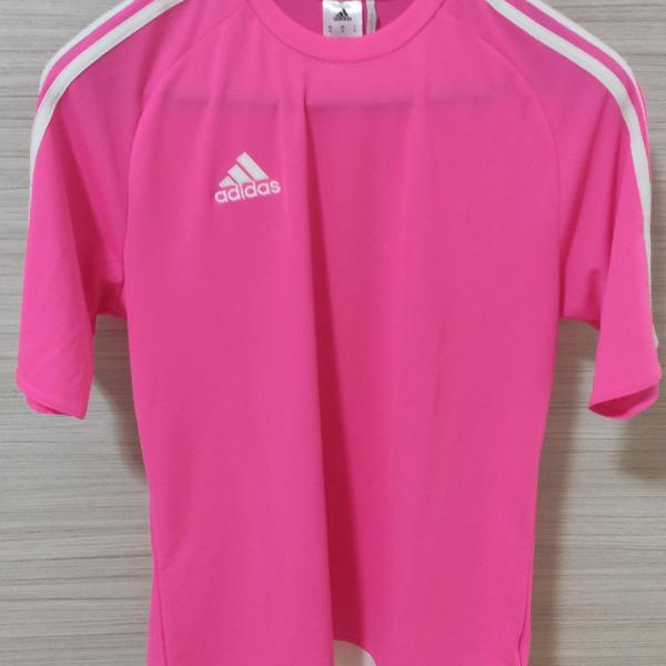 Camiseta Adidas Climalite Rosa.