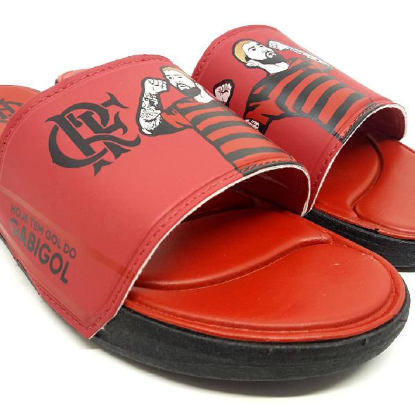 Chinelo Masculino Flamengo Confort Slide