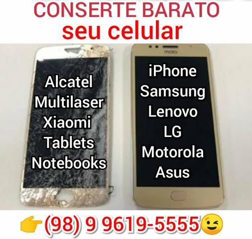 Conserte seu telefone pelo menor preço! Promoção Ano