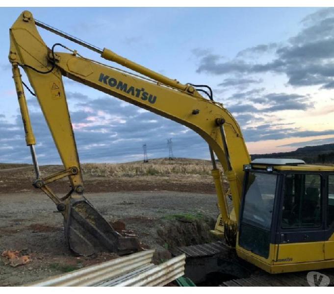 Escavadeira Hidraulica Komatsu Pc 150 Revisada