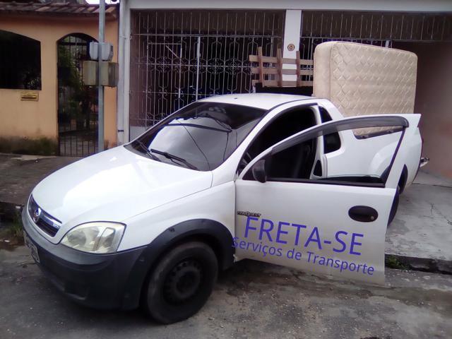 Frete mudança transporte reboque