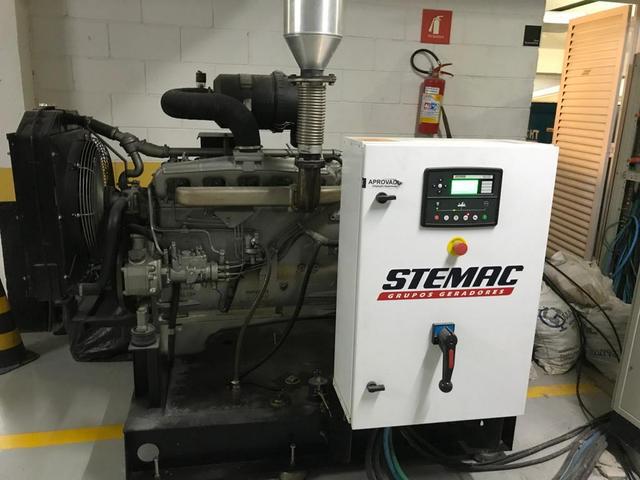 Gerador Stemac 81 KVA Motor MWM fabricaçao 2011