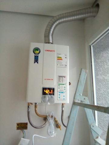 Instalação e vendas de aquecedor a gás GLP e GN