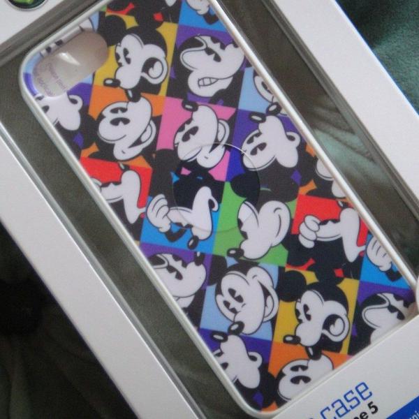 Iphone 5, 5s E 5c Capa Mickey Exclusividade Park Disney