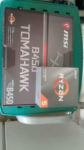 Kit amd ryzen 5 3600 + b450 tomawank