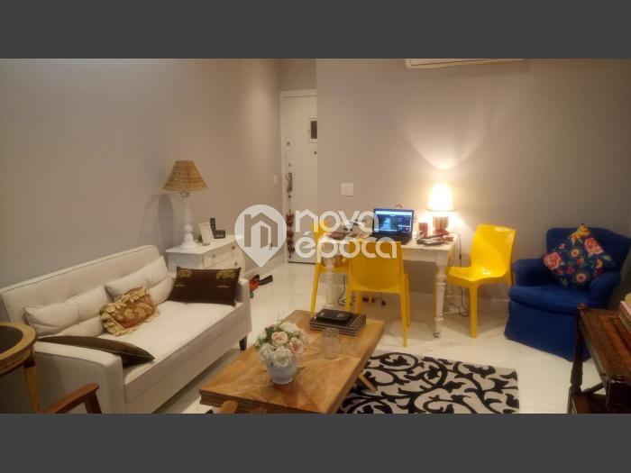 Leblon, 1 quarto, 57 m² Avenida Ataulfo de Paiva, Leblon,