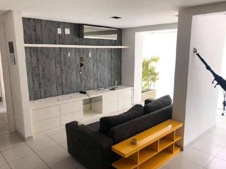 Oportunidade 2/4 com suíte Mobiliado em Alphaville - 80 m²