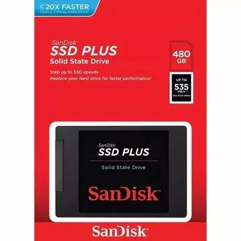 SSD SanDisk 480GB Alta Velocidade