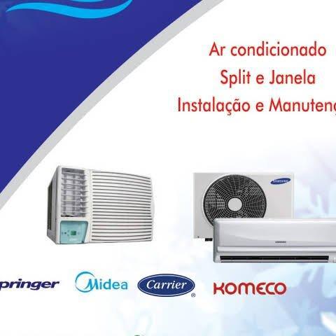 Serviço de limpeza e manutenção de ar condicionado Split