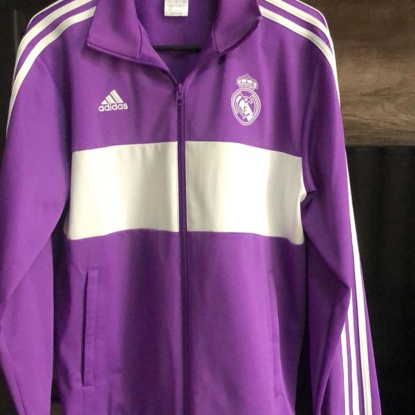 agasalho masculino adidas real madrid,