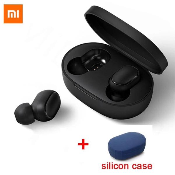 airdots xiaomi original + case silicone