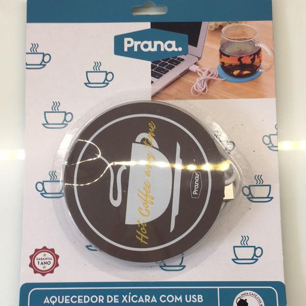 aquecedor de xícara com USB