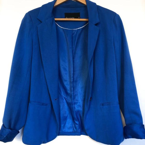 blazer azul