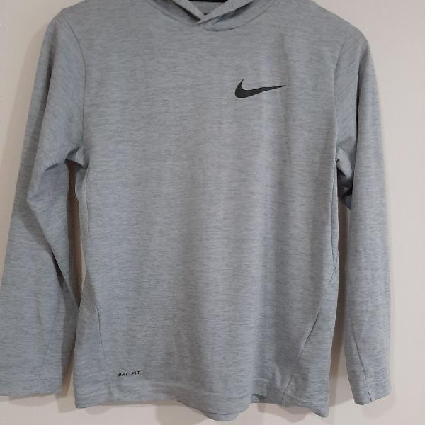 blusa capuz dry fit Nike