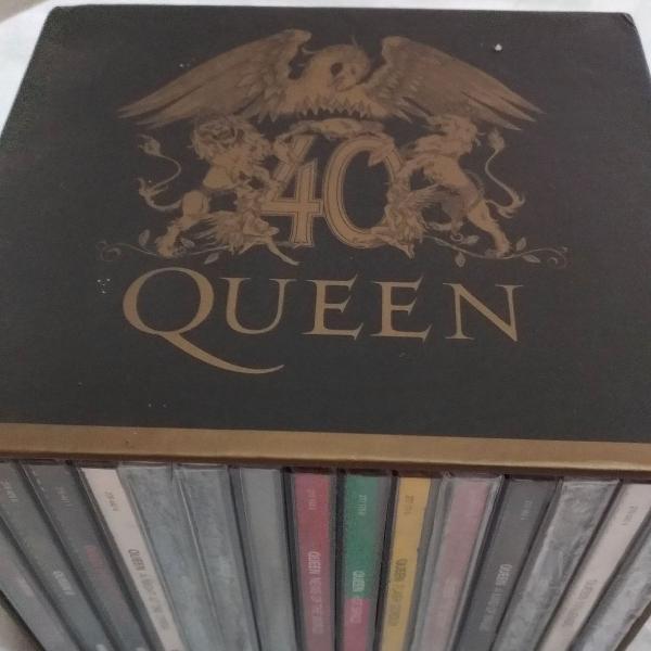 box Queen deluxe com 15 cds duplos. Importado EU