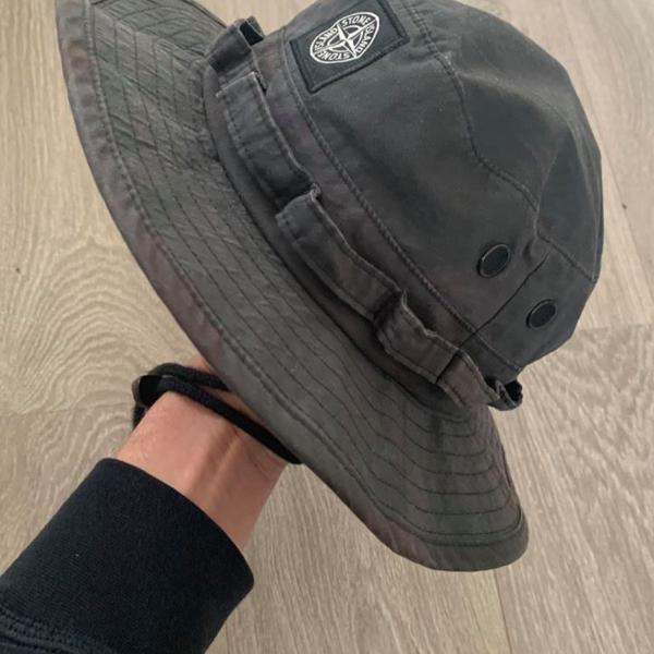 bucket supreme x stone island