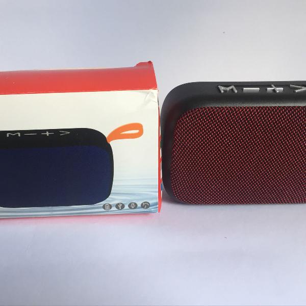 caixa de som bluetooth com rádio am e fm