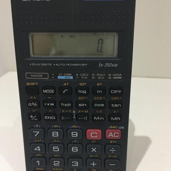 calculadora científica cassio fraction fx-350hb usada